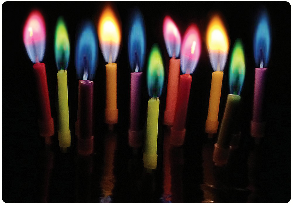 colorflame candles