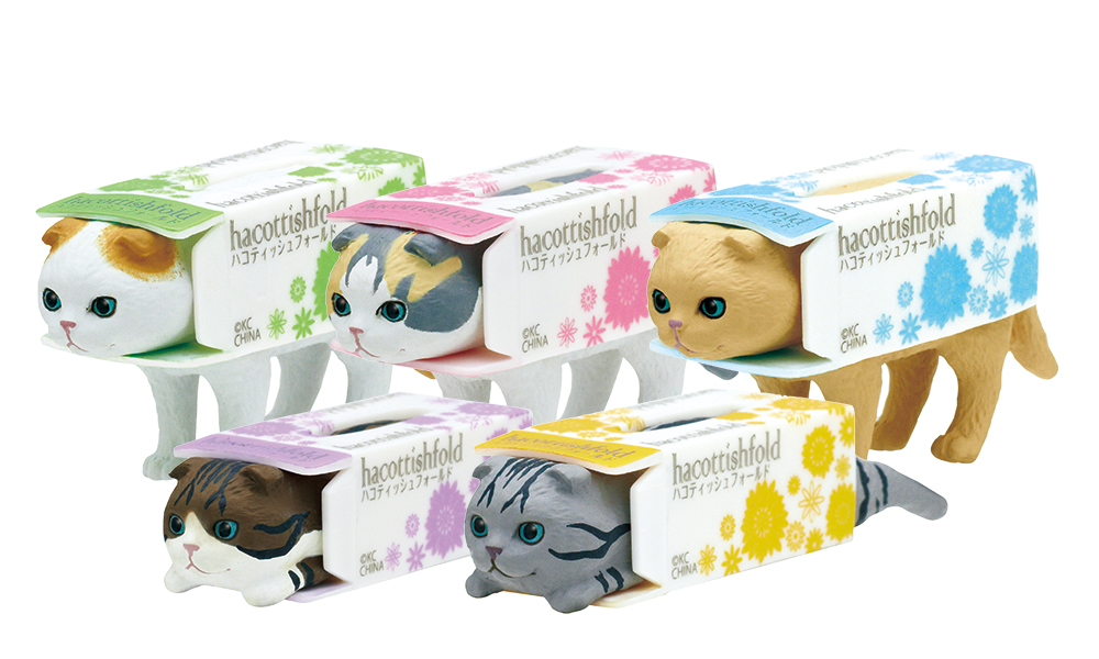 cat in a box of tissues Blind Boxes