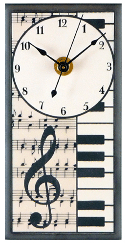 classical music clock