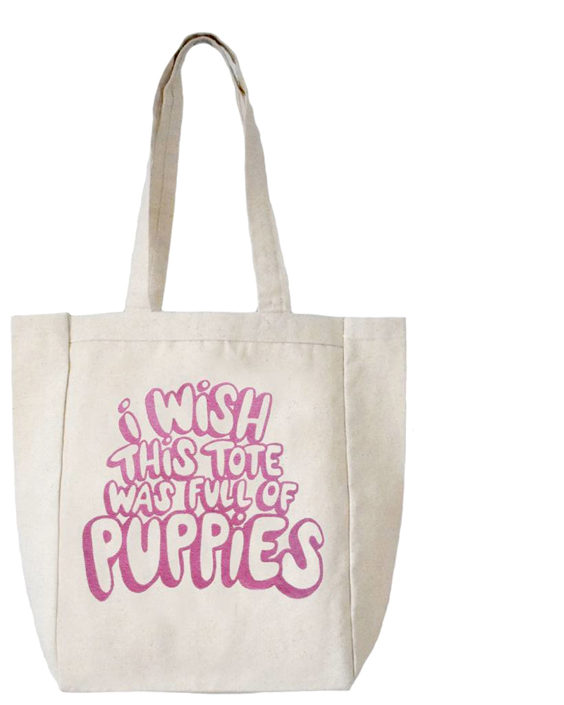 Full of Puppies tote bag