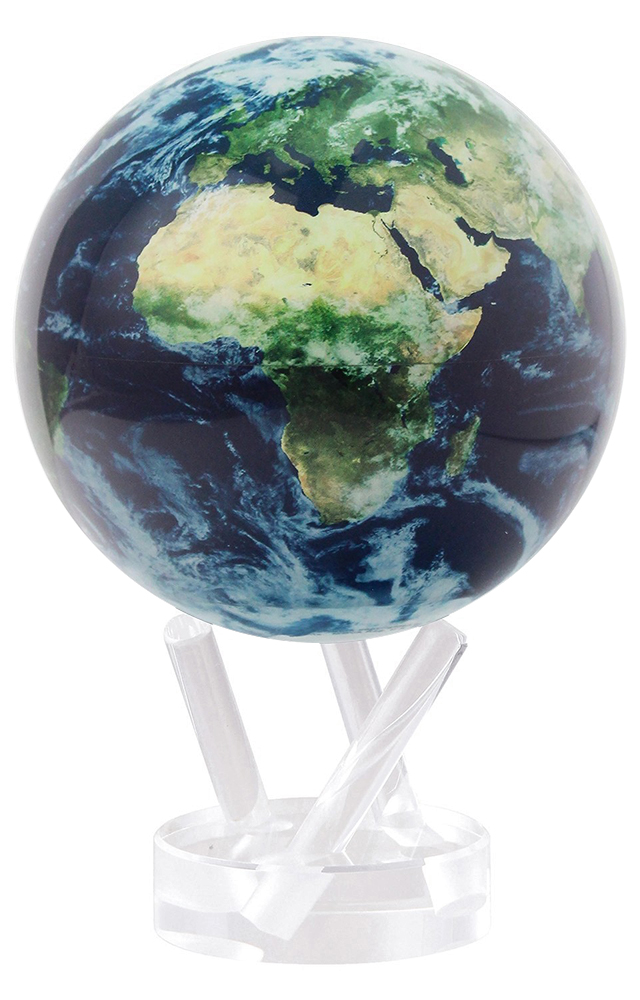 Earth with Clouds MOVA Globe