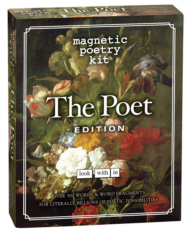 Poet magnetic poetry