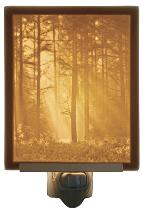 Woodland Sunbeams lithophane