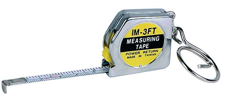 key chain tape measure
