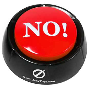 no button